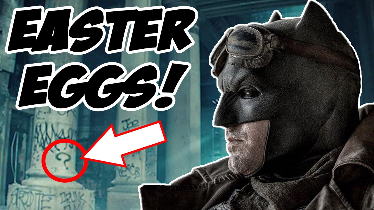 Batman Vs Superman Easter Eggs