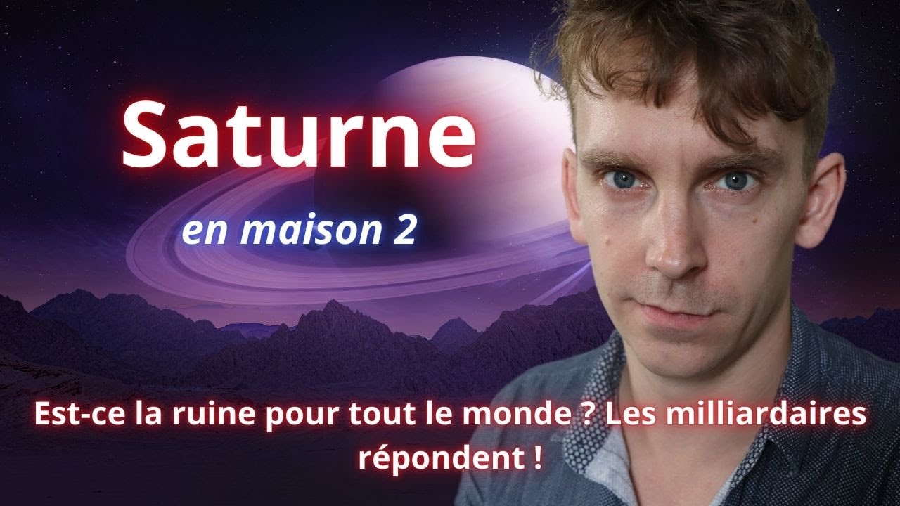 Saturne en maison 2 Secrets d'astrologue par Jordan Marion YouTube — free download