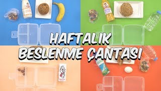 Haftalık Beslenme Çantası