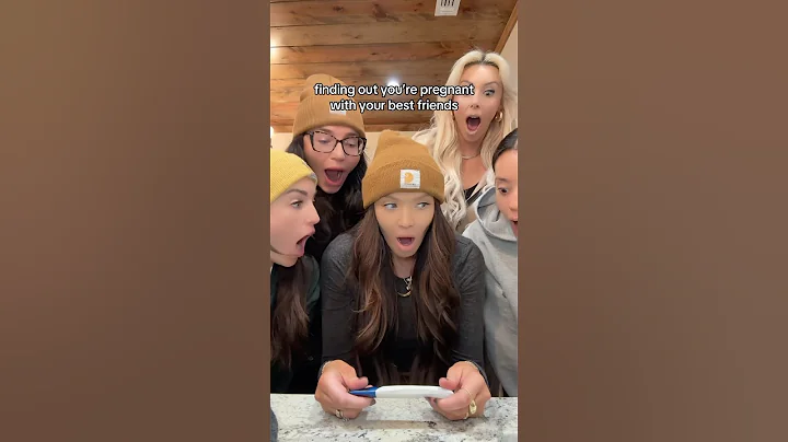 finding out you’re pregnant with your best friends🤣 #youtubeshorts #shortsvideo #pregnancy #baby