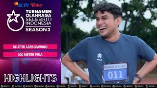 Highlights Atletik Lari Gawang 100M Pria | TOSI Season 3