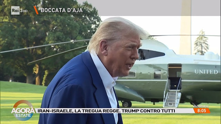 Trump impone la pace - Agorà Estate 25/06/2025