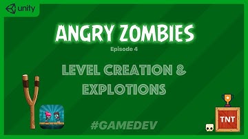 How to create a Angry Birds unity game using zombies part 4