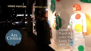 Louis Vuitton x Yayoi Kusama : ce robot qui enflamme les réseaux