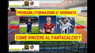 [FANTACALCIO] Probabili Formazioni 4° giornata Low-cost Consigli #fantacalcio #fantacalcioconsigli