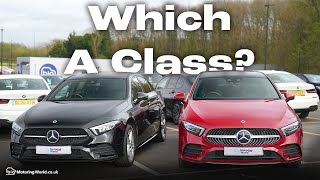 Career Overview Choosing Your A-Class: Hatchback or Saloon? We compare the two Mercedes to see what is what.