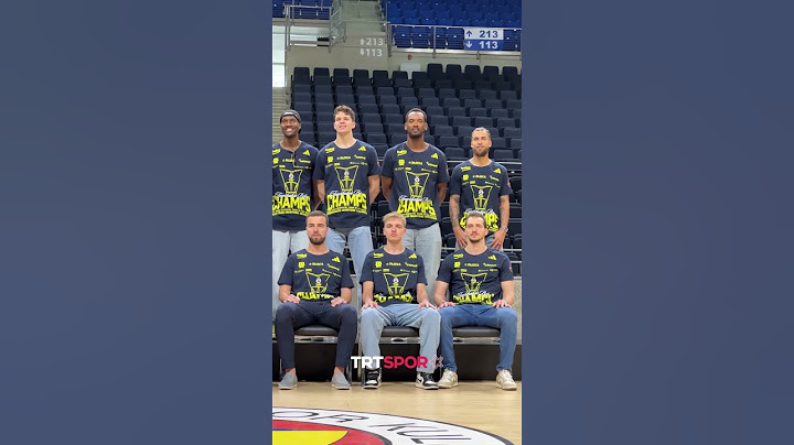 🏆 Karşınızda Avrupa’nın en büyüğü: Fenerbahçe Beko 🟡🔵#TRTSporDijital