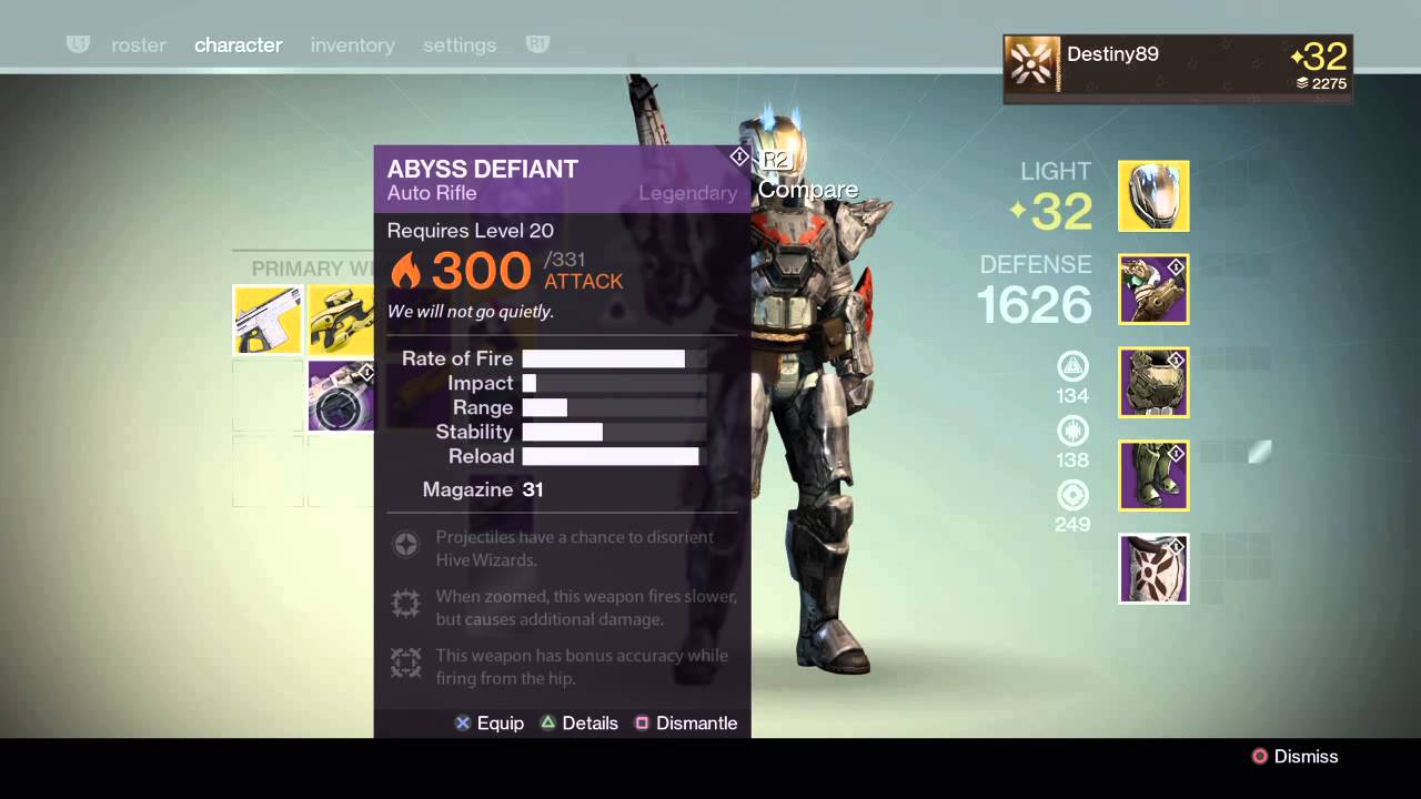 Destiny: Getting Abyss Defiant
