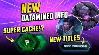 What Are Super Caches? New Datamined Info Revealed! Marvel Snap August 2023 Patch!