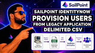 Sailpoint Identity Now Provision Users from Legacy Application Deliminated CSV