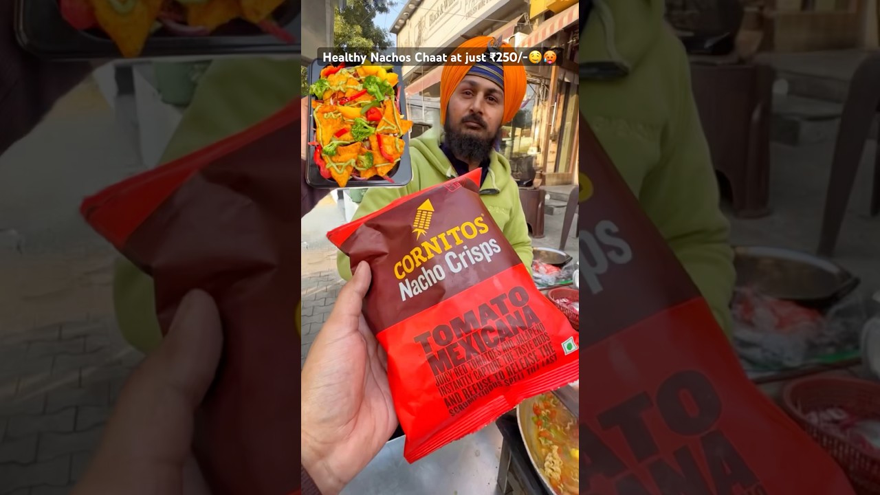 Veggie Nachos Chaat🤤❤️ at just ₹250/- 