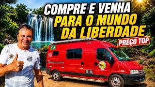 VENDE-SE MOTORHOME LINDA PREÇO TOP DE VERDADE IDEAL PARA QUEM ESTA INGRESSANDO NO MUNDO DA LIBERDADE
