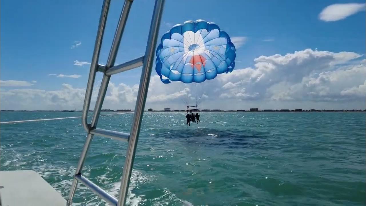 040823 Cocoa Beach, FL Parasailing YouTube