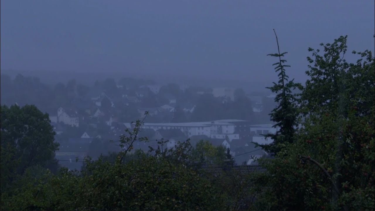 Heavy Rain-Thunder-StrongStorm/ Relaxing/Chill- Fall To Sleep Easy