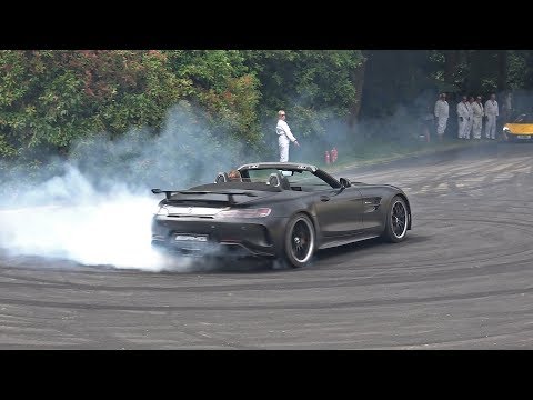 mercedes-amg-gt-r-roadster---donuts-&-accelerations-@-fos-goodwood-2019