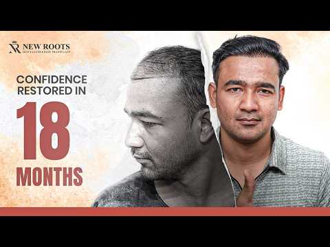 18 Months. 4000 Grafts. One Insane Hairline 😳 | Hair Transplant in Hyderabad | New Roots