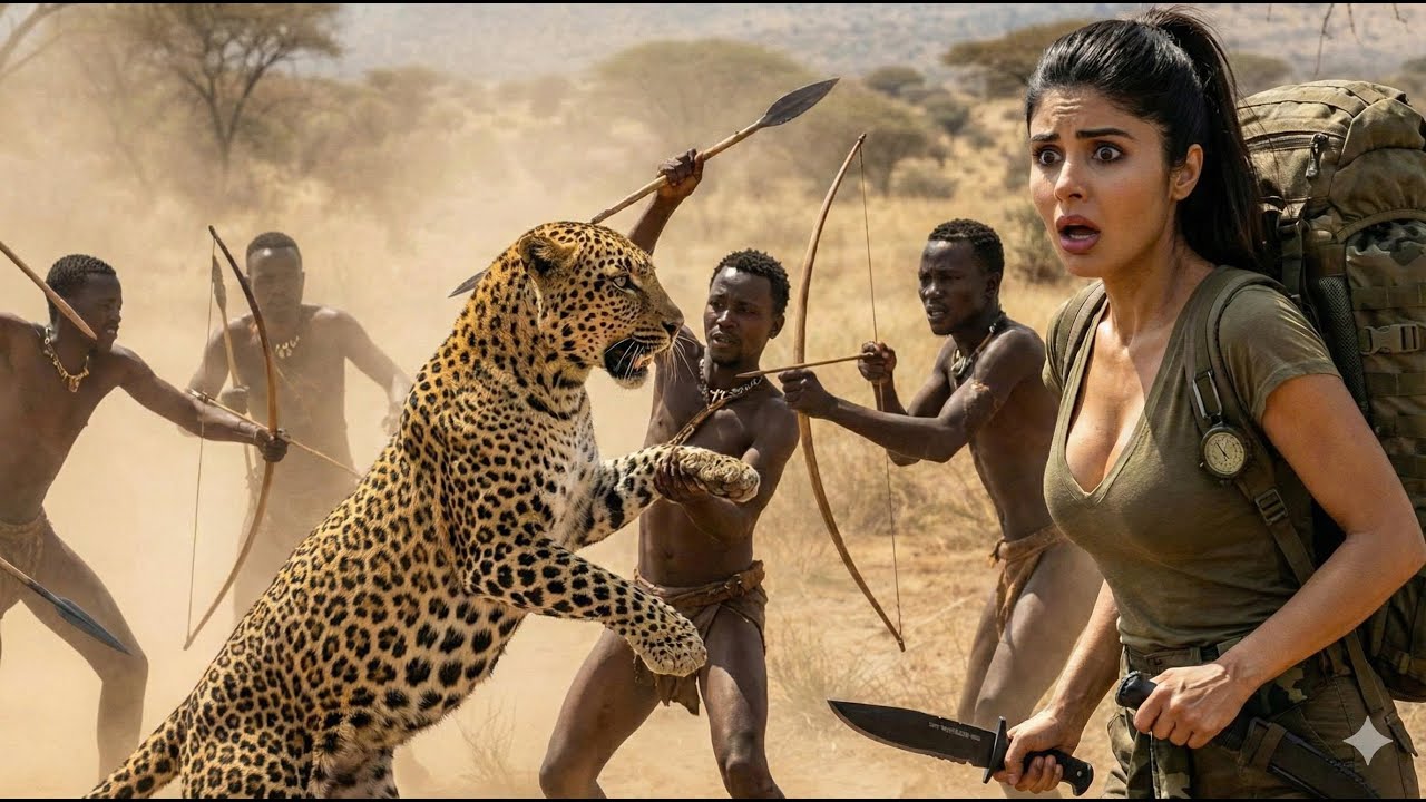 Kalahari Journey - Character Meets Bushmen Tribe  Visual Story