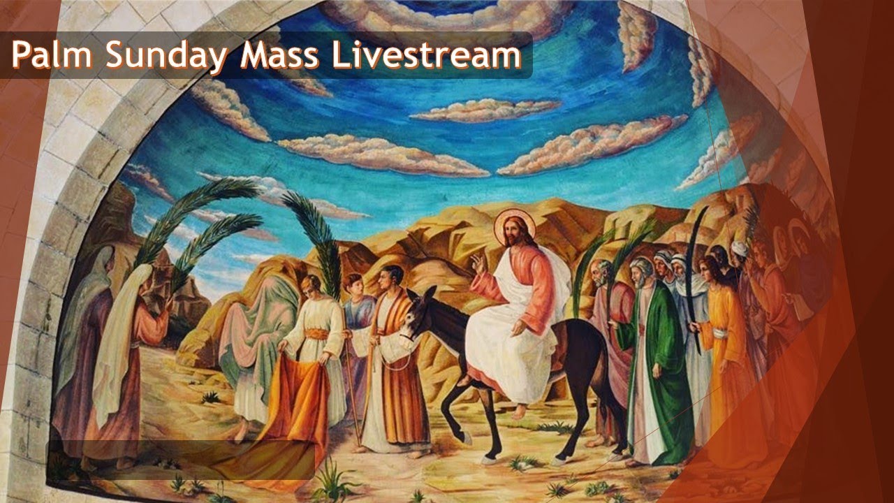Palm Sunday Mass Livestream
