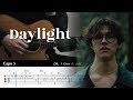 Daylight - David Kushner - Fingerstyle Guitar TAB Chords