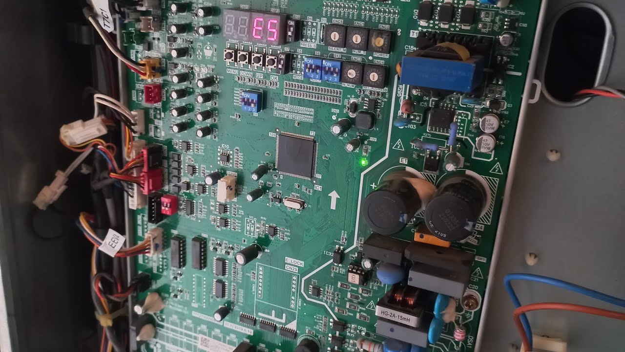 Carrier Vrf 20 HP Error  master 1Hd Slave 1 Error E5 Full Information Step By Step 