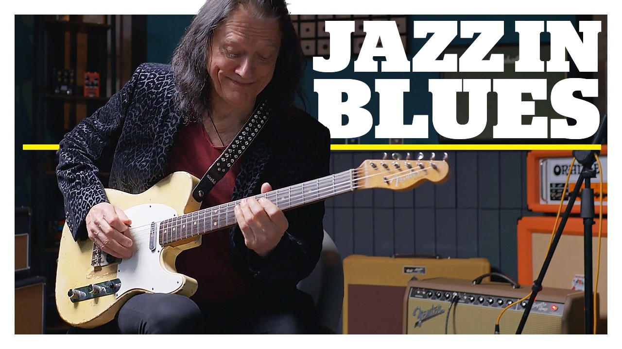 Robben Ford gives a lesson on bringing a jazz influence to your blues soloing