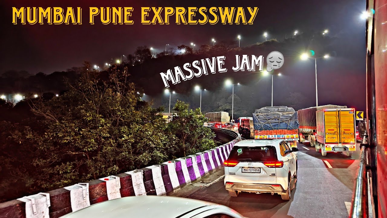 Massive Jam on Mumbai Pune Expressway | Timelapse | Long Weekend | Holidays