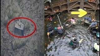 Drained Paris Canal Reveals A Startling Secret