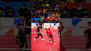 Sepak Takraw Kick Volleyball Roll Spike Bola Tampar Super Slow Motion