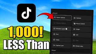 How to Live Stream on Tiktok with Less than 1000 Followers!