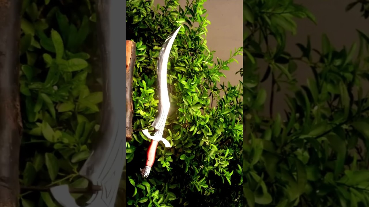 Forging a Historical Sword from a Rusted Spring | 