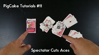 THEY DO ALL THE WORK ACE TRICK - AWESOME (I want to die)- PigCake Tutorials #11