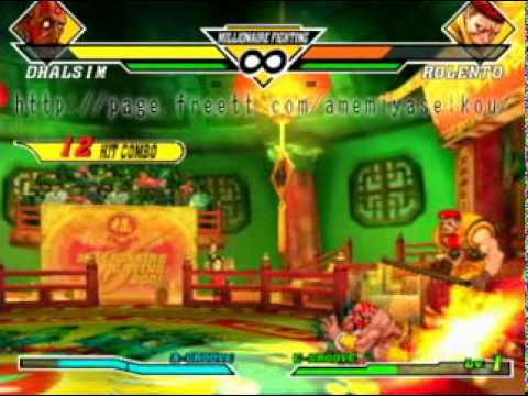 Capcom Vs SNK 2 - Dhalsim 71 hit combo