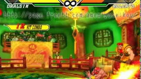 Capcom Vs SNK 2 - Dhalsim 71 hit combo