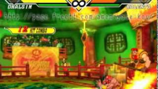 Capcom Vs SNK 2 - Dhalsim 71 hit combo