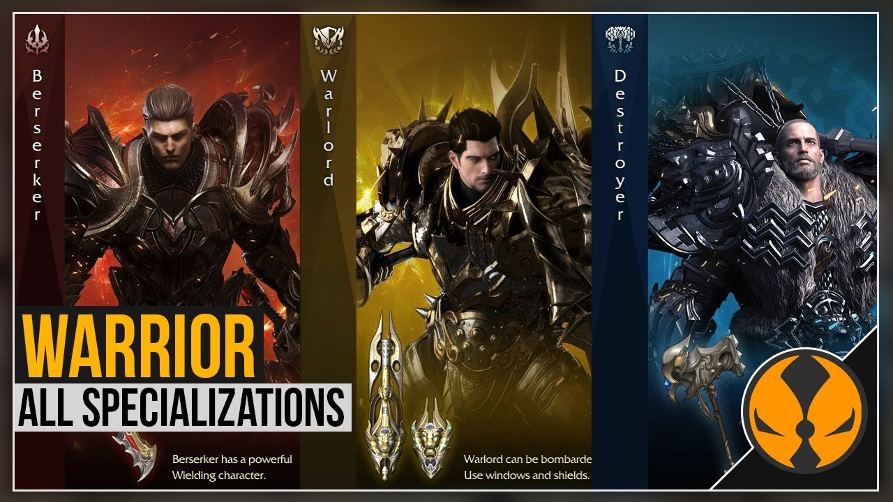 Lost Ark RU - Warrior Specialization Test (Berserker - Warlord ...