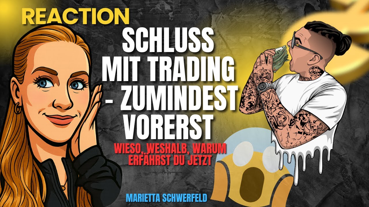 Schluss mit Trading - Wieso, weshalb, warum - Marietta Schwerfeld - Reaction - kopfundzahl.eth
