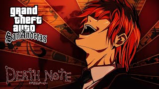 GTA San Andreas - Death Note Mod [KIRA + Ryuk] | New 2022 PC screenshot 5