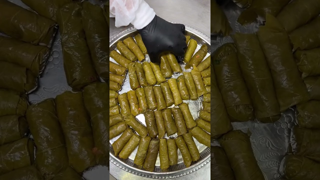 Etli Yaprak Sarma Nasıl Yapılır ? #yapraksarma #yemek #yemektarifi #reklamdeğildir