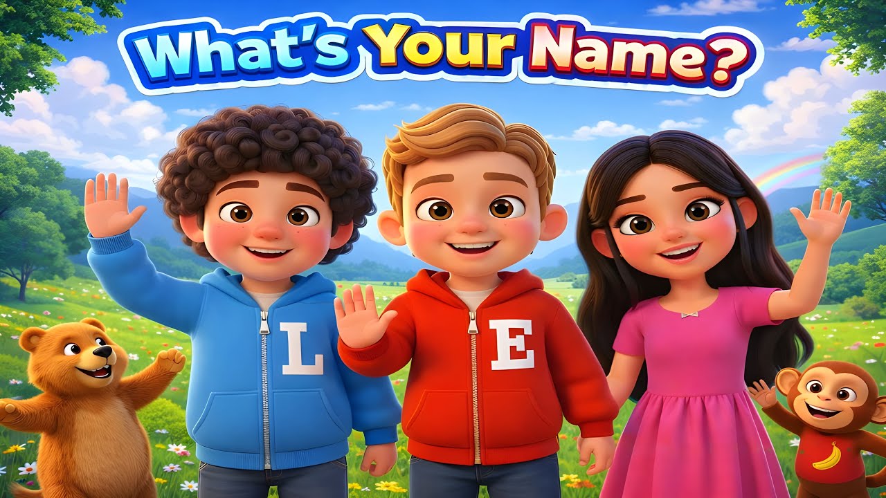 My Name Song | Brand New Version for Kids | Funny Nursery Rhyme