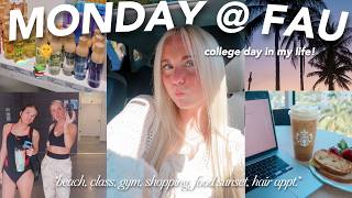 Download Lagu COLLEGE DAY IN THE LIFE AT FAU! *beach, class, gym, shopping, hair appt* MP3