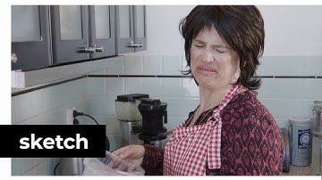 Kliekjes-soep met gehakt en brood | Sketch