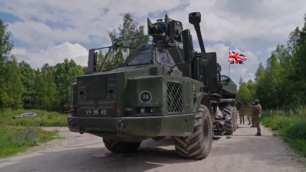 British Army Trials New Archer Heavy Artillery System