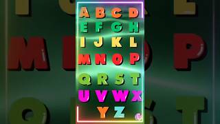Learn ABCs Fast! 🚀 Fun Alphabet Song for Kids 🎵l#shorts #KIDDIESHUB