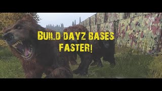 Celebrity DayZ RAG Base Items Mod | Log & Plank Storage for Base Building (Day 4) #dayz, #shorts Profile