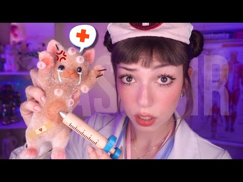ASMR DOUTORA DRIMI BRINQUEDOS SALVA O GATINHO ABANDONADO 😿🚑