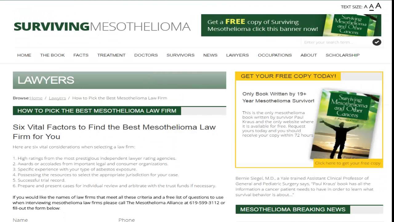 best mesothelioma lawyer 2 YouTube best mesothelioma lawyer 2 YouTube