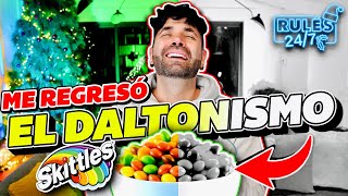 NO VEO LOS COLORES DE LOS SKITTLES - REGRESÓ MI DALTONISMO 😰