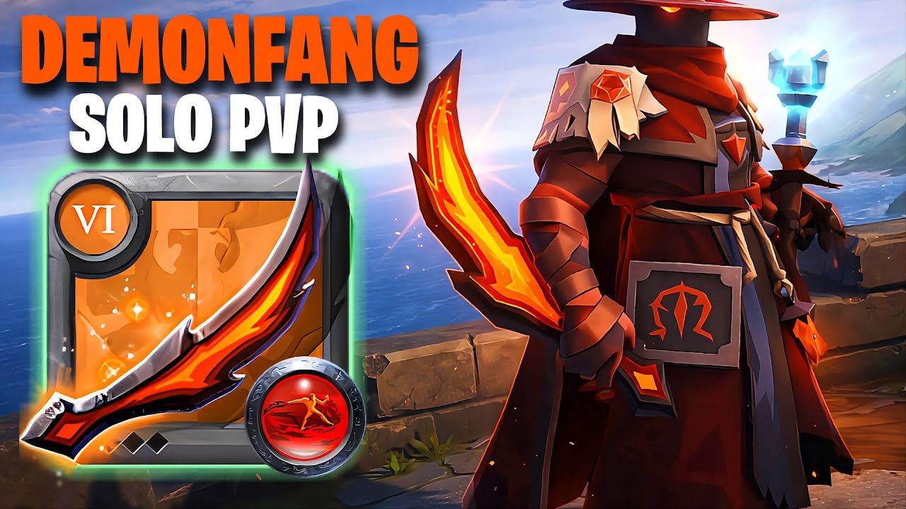 I Was NOT Ready for Demonfang in Solo PvP | Albion Online