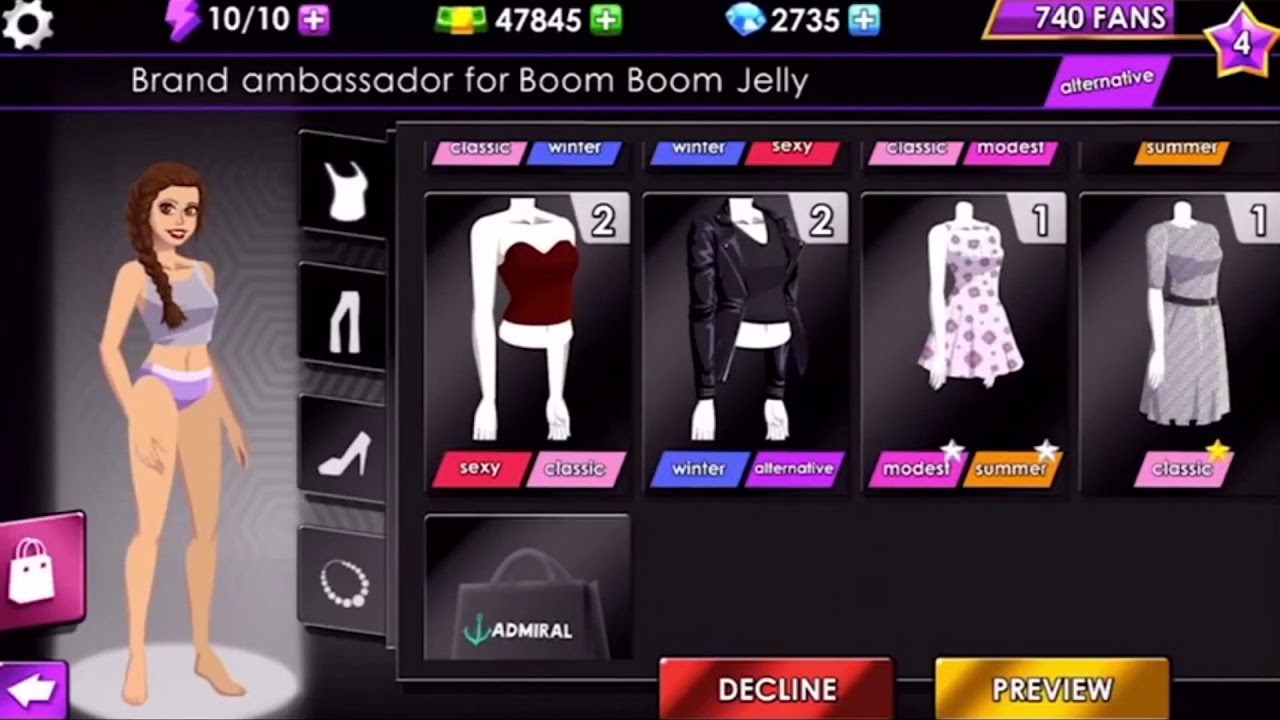 Fashion Fever Top Model and Celebrity Game for iPhone and