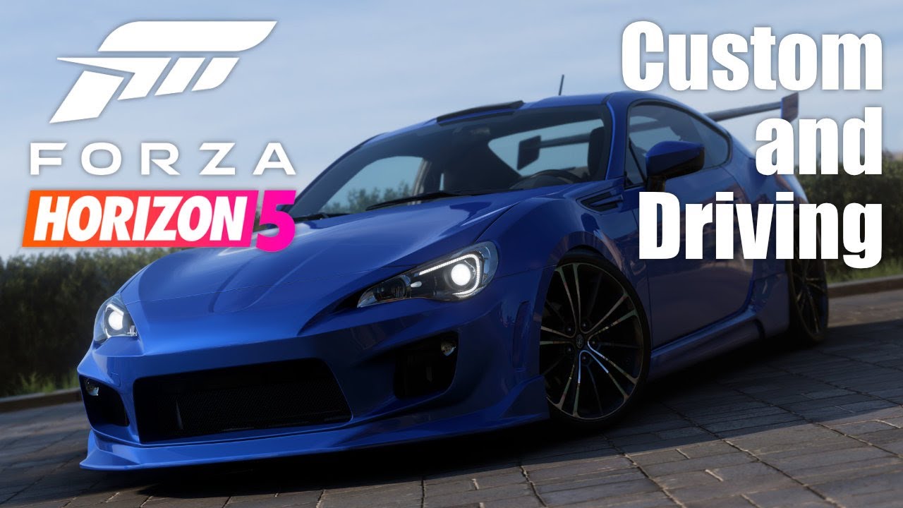 Subaru R3 【ForzaHorizon5】2013 SUBARU BRZをドライブ【MOZA R3】 - YouTube